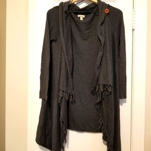 Matilda Jane Charcoal High-Low sweater